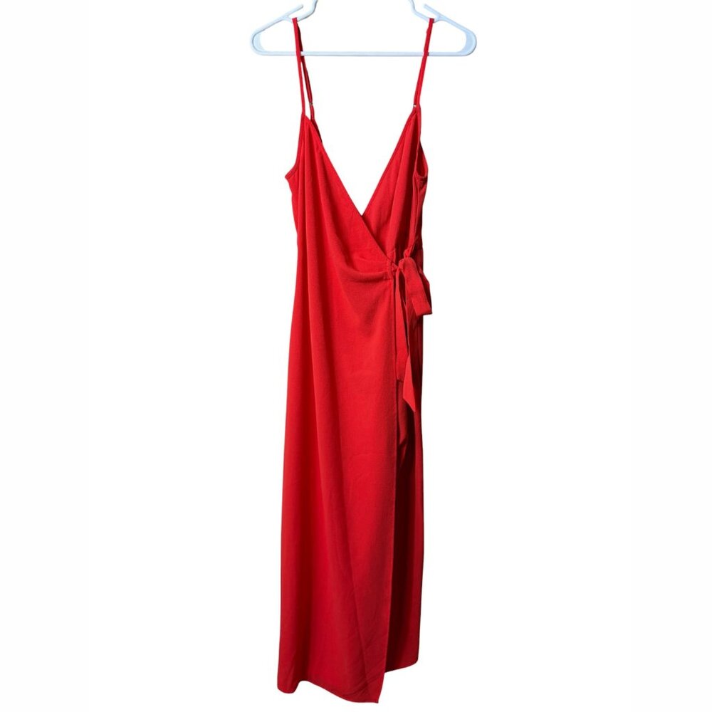Show Me Your Mumu Daria Jumpsuit (Orange Bellini) - Size Small